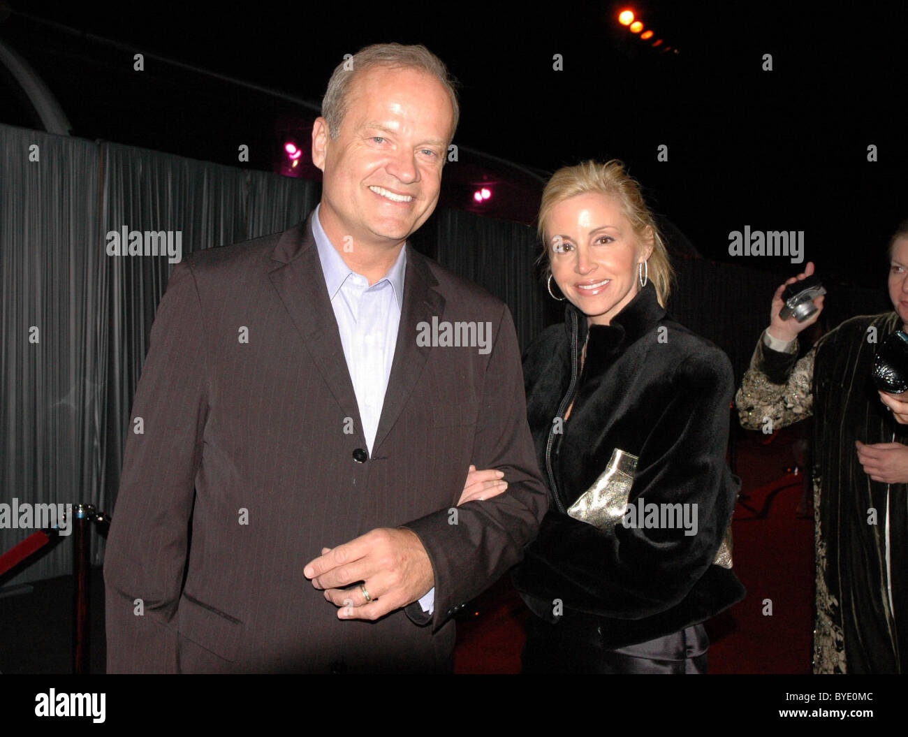 Kelsey Grammer and wife Camille Grammer NBC and Cartier Golden Globes ...