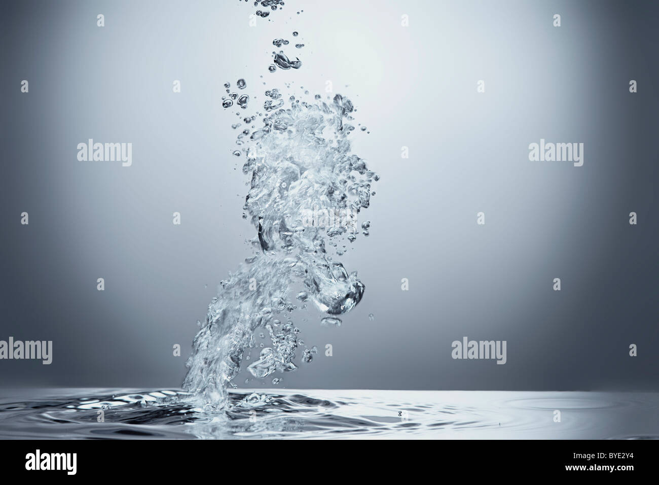 Air bubbles bubbling in water Stock Photo Alamy