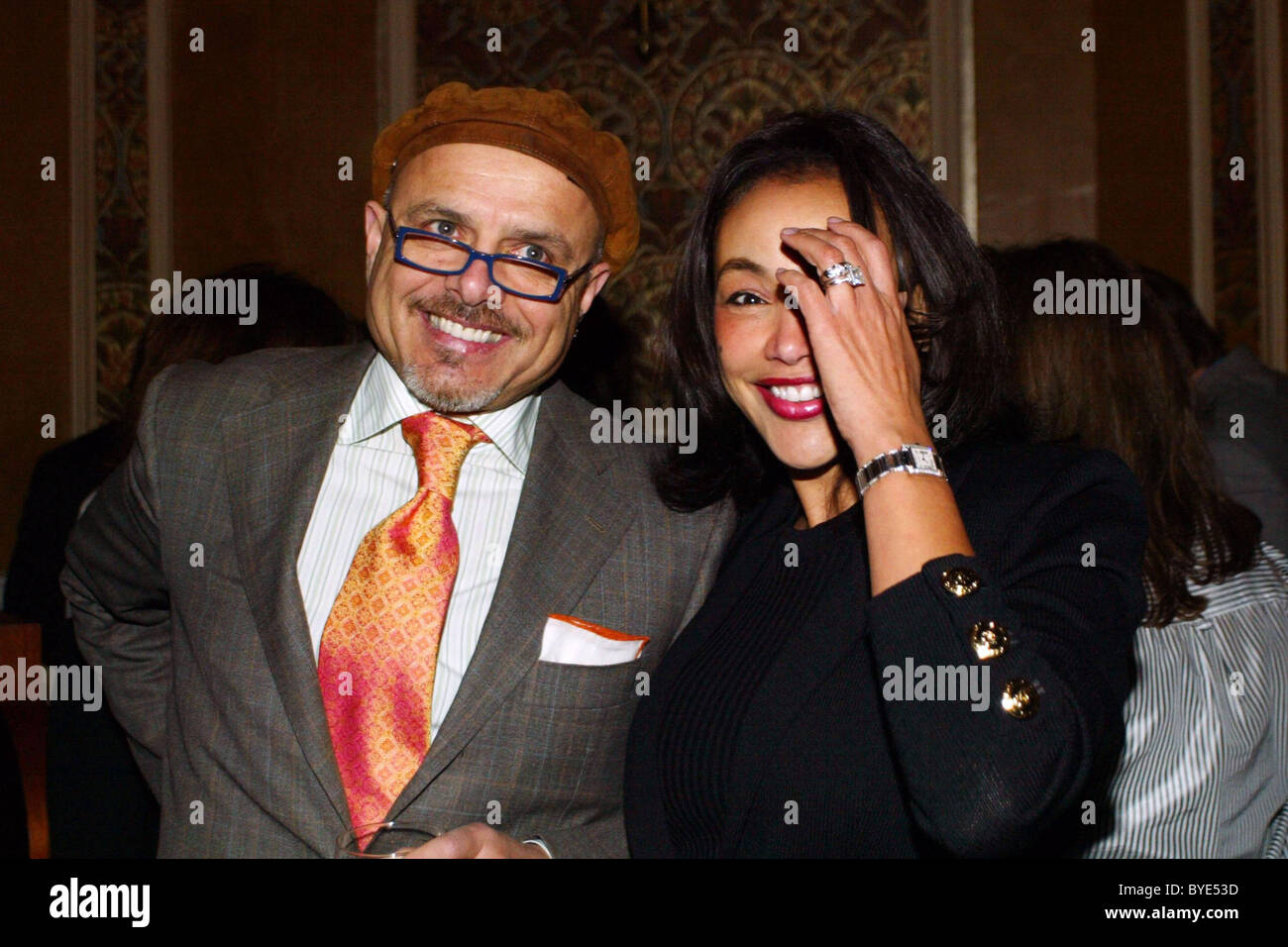Joe Pantoliano and guest The Creative Coalitions hosts a Tribute to the 110th Congress at B Smith's Washington DC, USA - Stock Photo