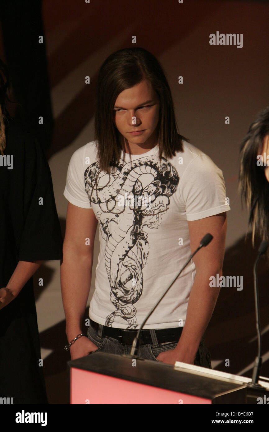Gustav Schaefer Tokio Hotel At The B Z Kulturpreis Awards At