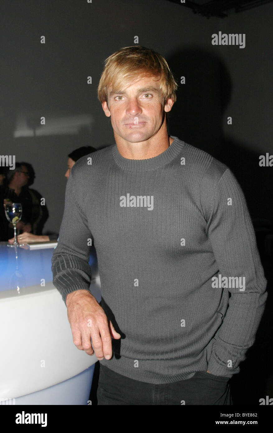 Laird Hamilton Relaunch of the Davidoff perfume 'Cool Water Wave' held at Lit club New York Ciy, USA - 23.01.07 Stock Photo