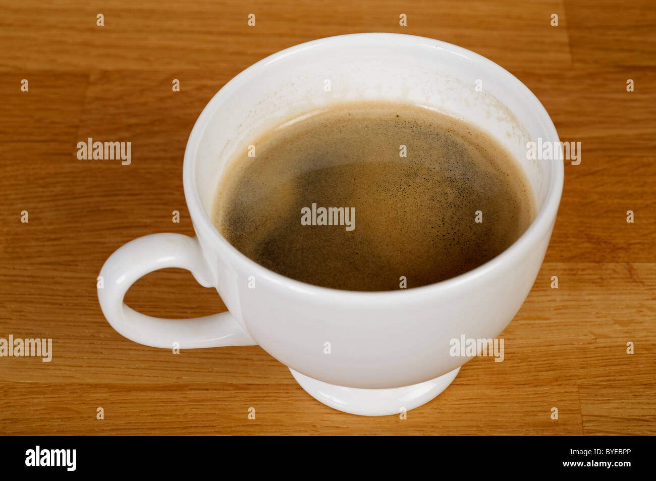 Cup of black coffee Stock Photo Alamy