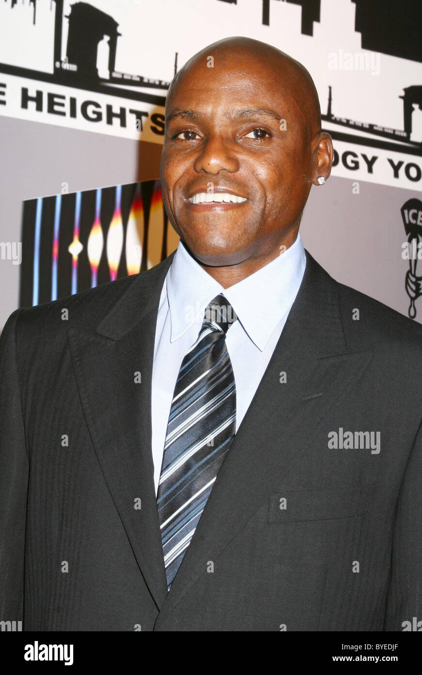 Carl Lewis The Boyle Heights Music and Arts Program Launch held at The