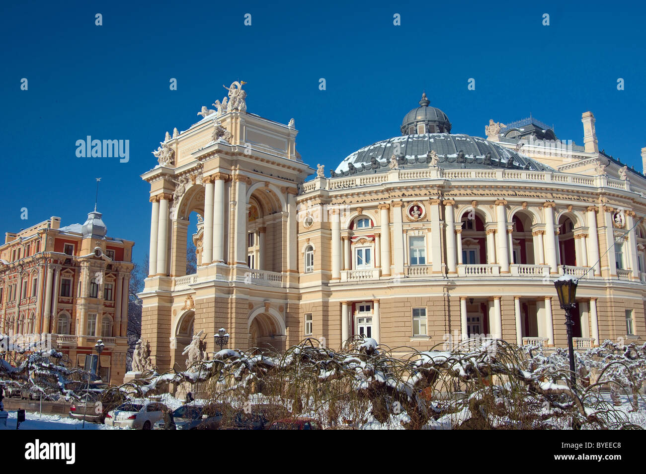 Theater opera and ballet in Odessa, Ukraine Stock Photo