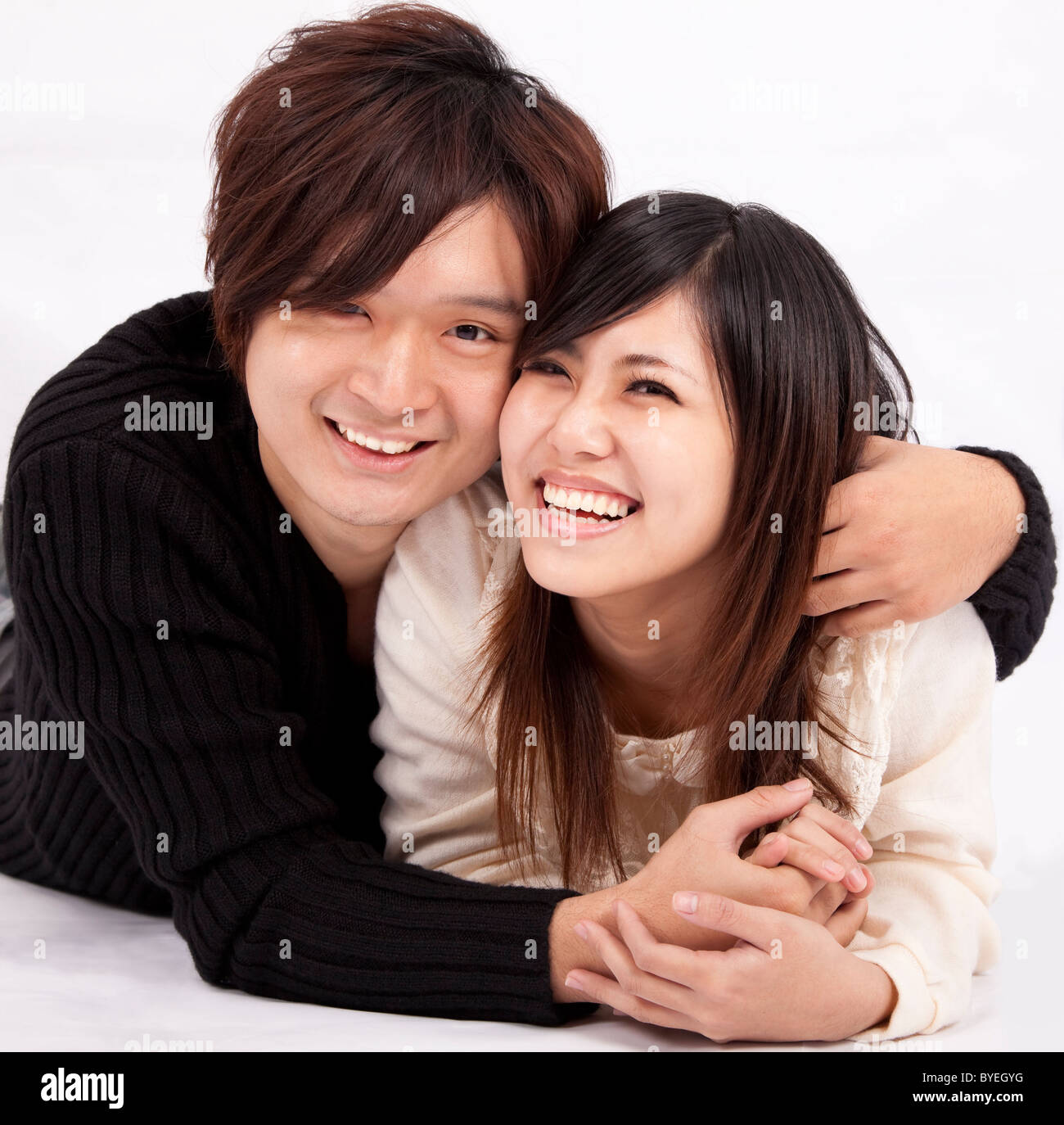 Confident man lovely woman hi-res stock photography and images - Alamy