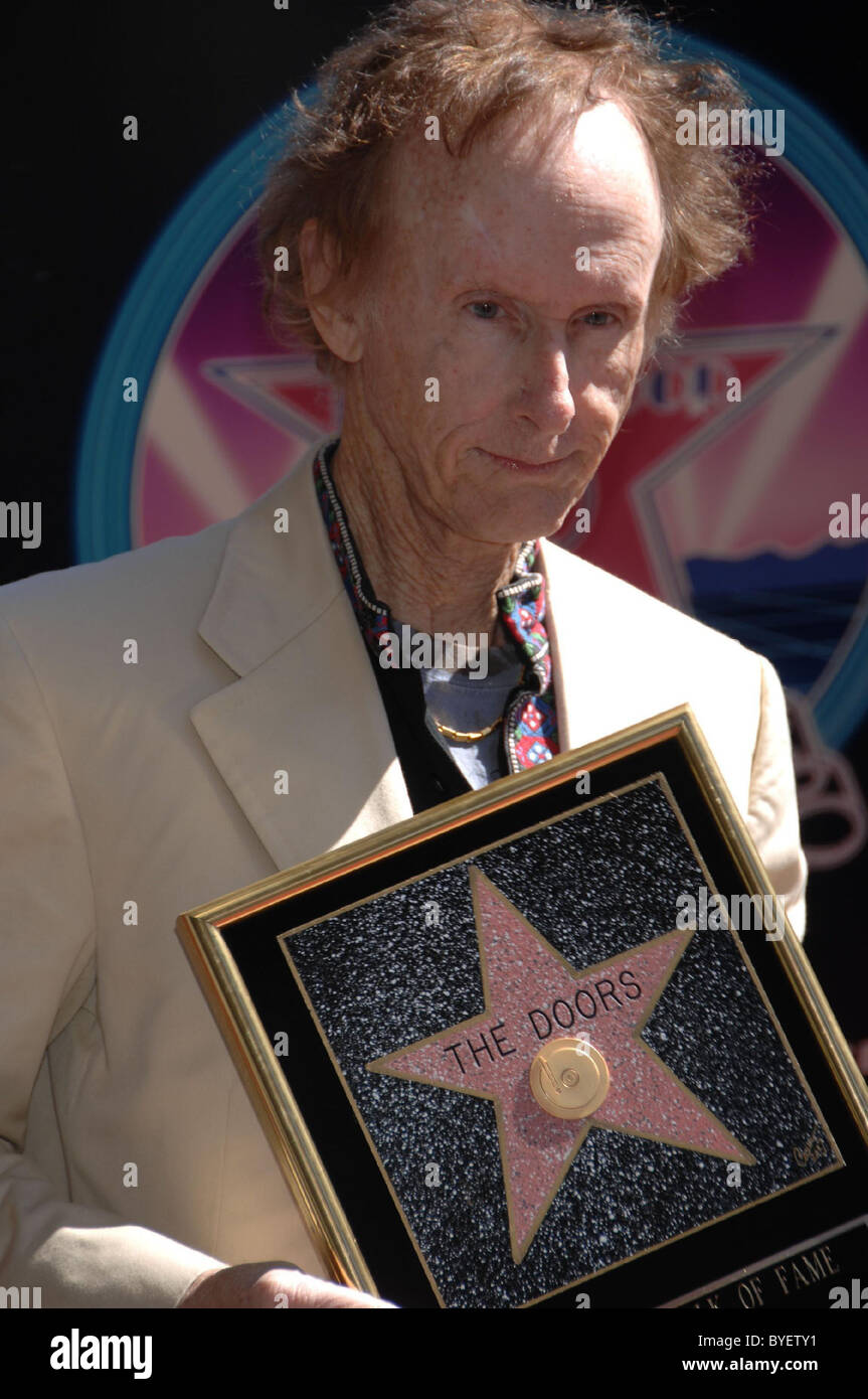 Robbie Krieger The Doors Celebrate 40th Anniversary with a Star on the