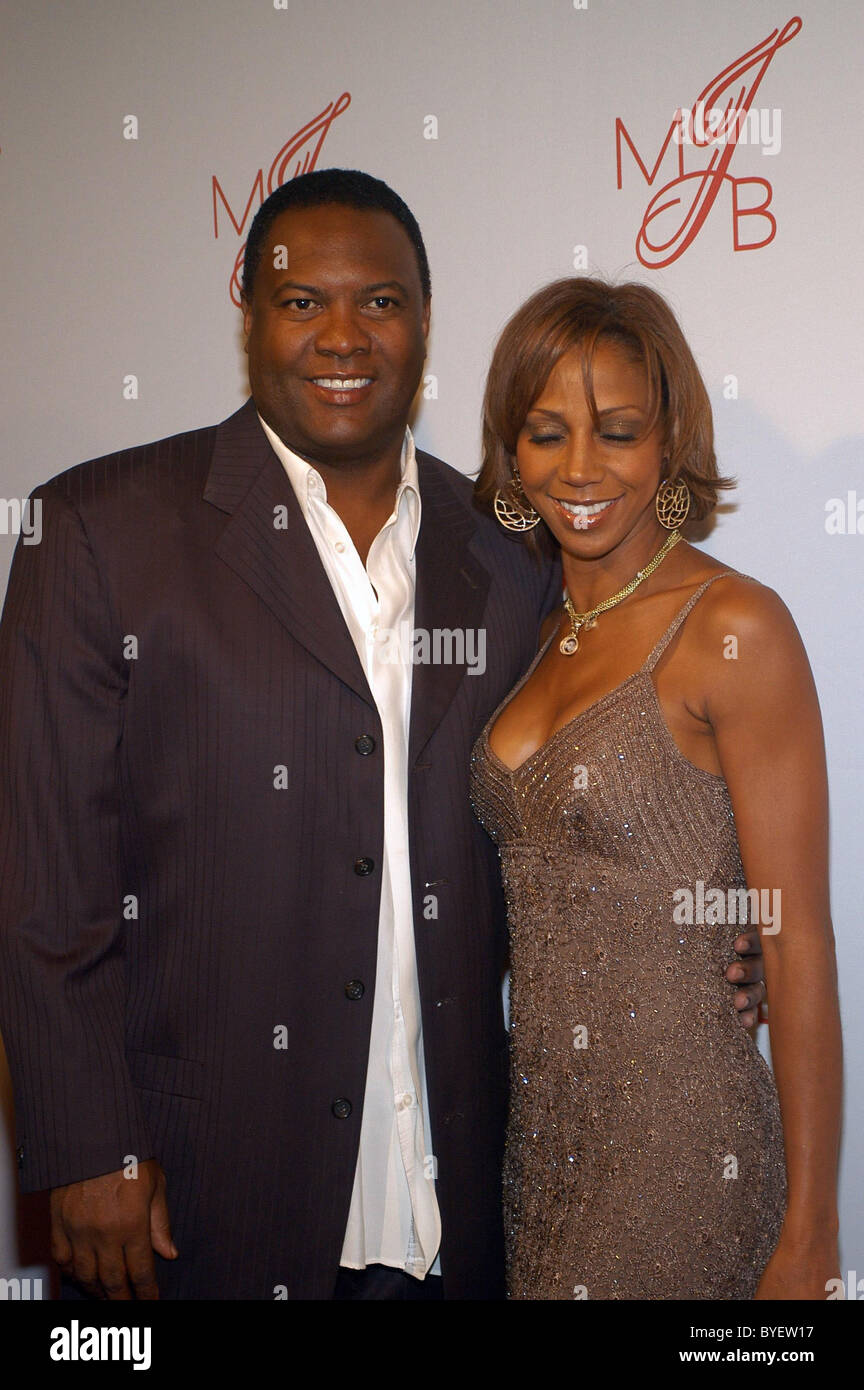 Rodney Peete and his wife Holly Robinson Peete Celebrate Mary Party Hosted by Jada Pinkett Smith and Will Smith - Arrivals Stock Photo