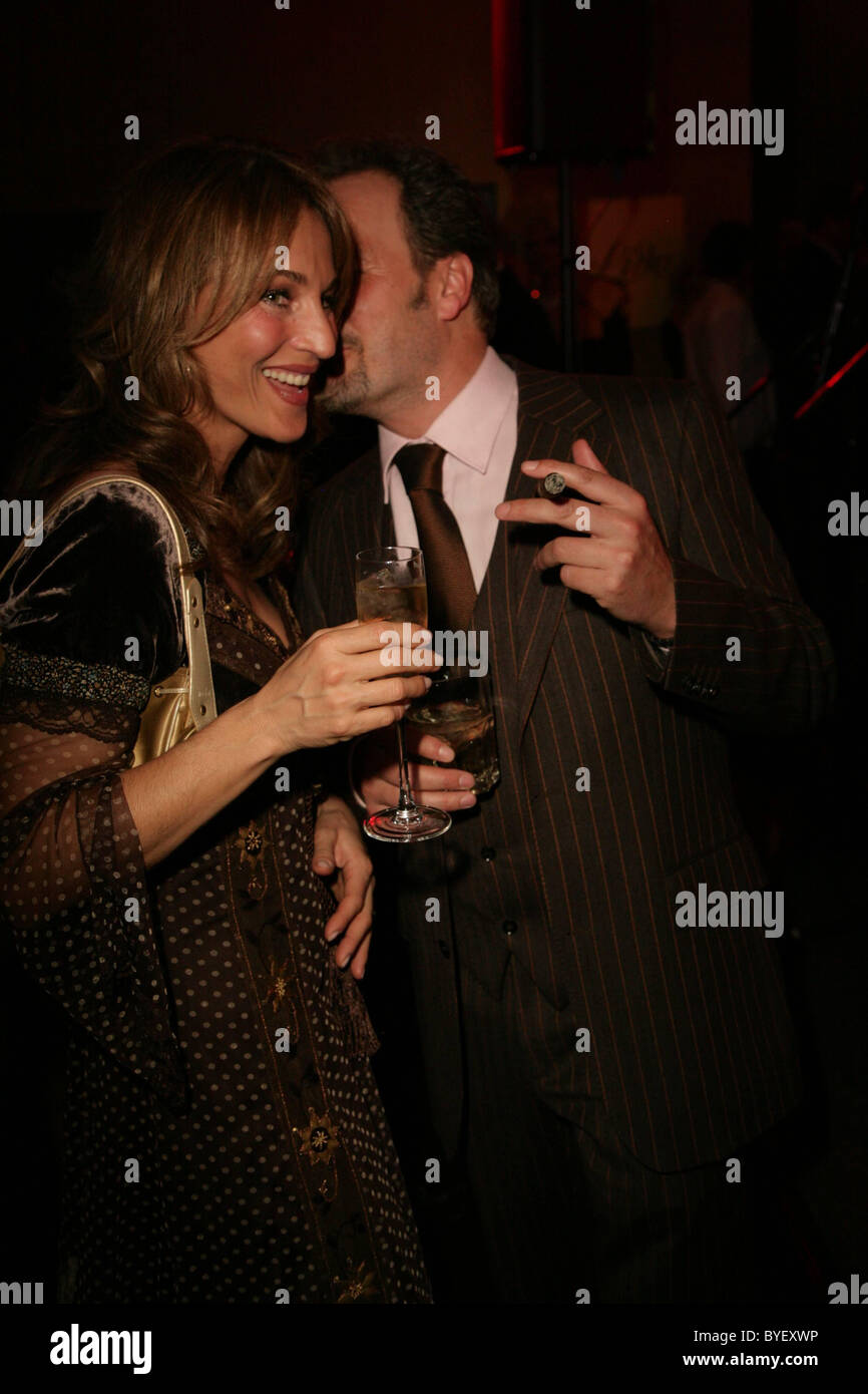 Caroline Beil Till Demtroeder Aol Media Night At Restaurant Bank