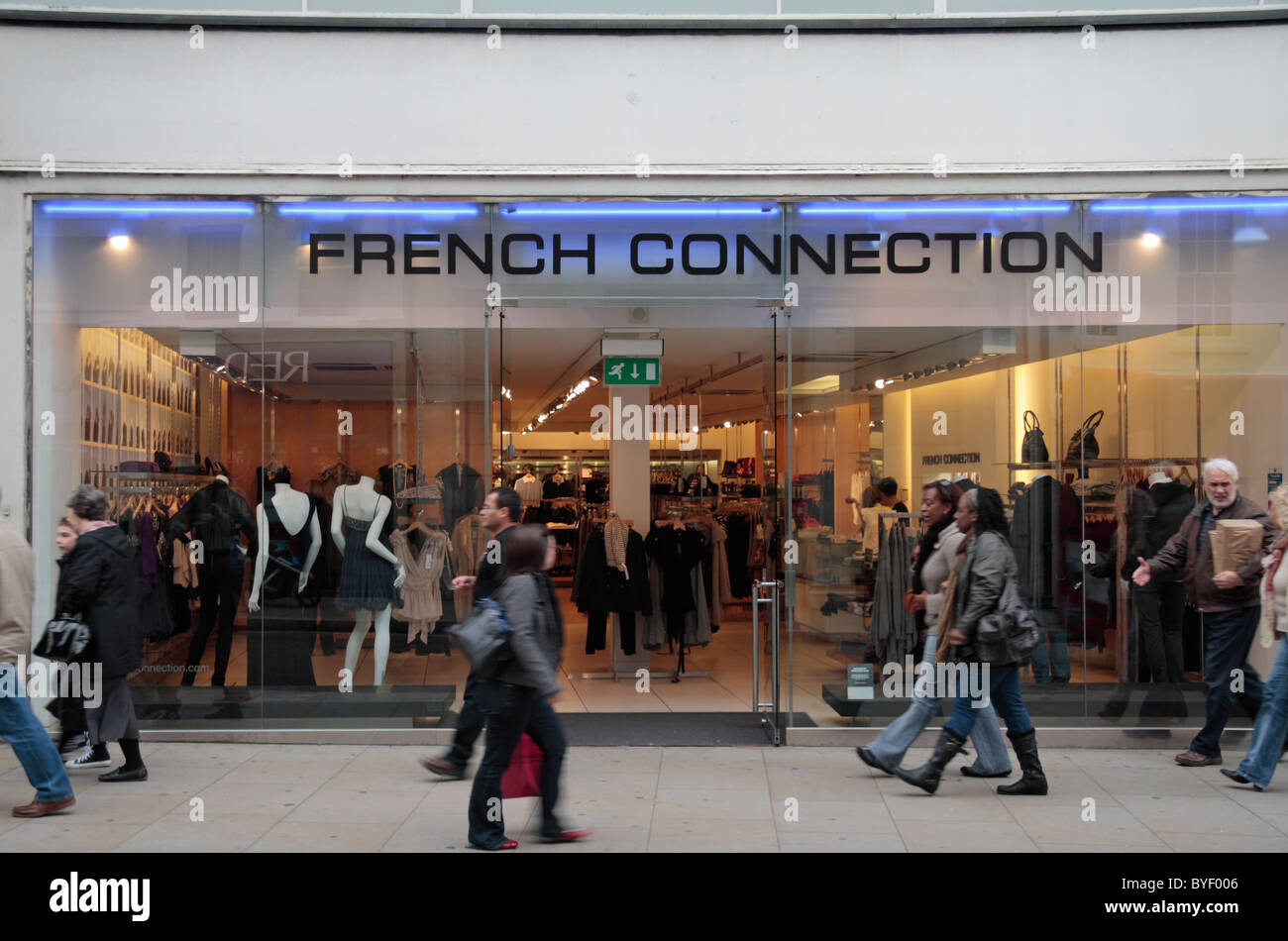 The French Connection shop in Richmond Upon Thames, Surrey, UK. Stock Photo