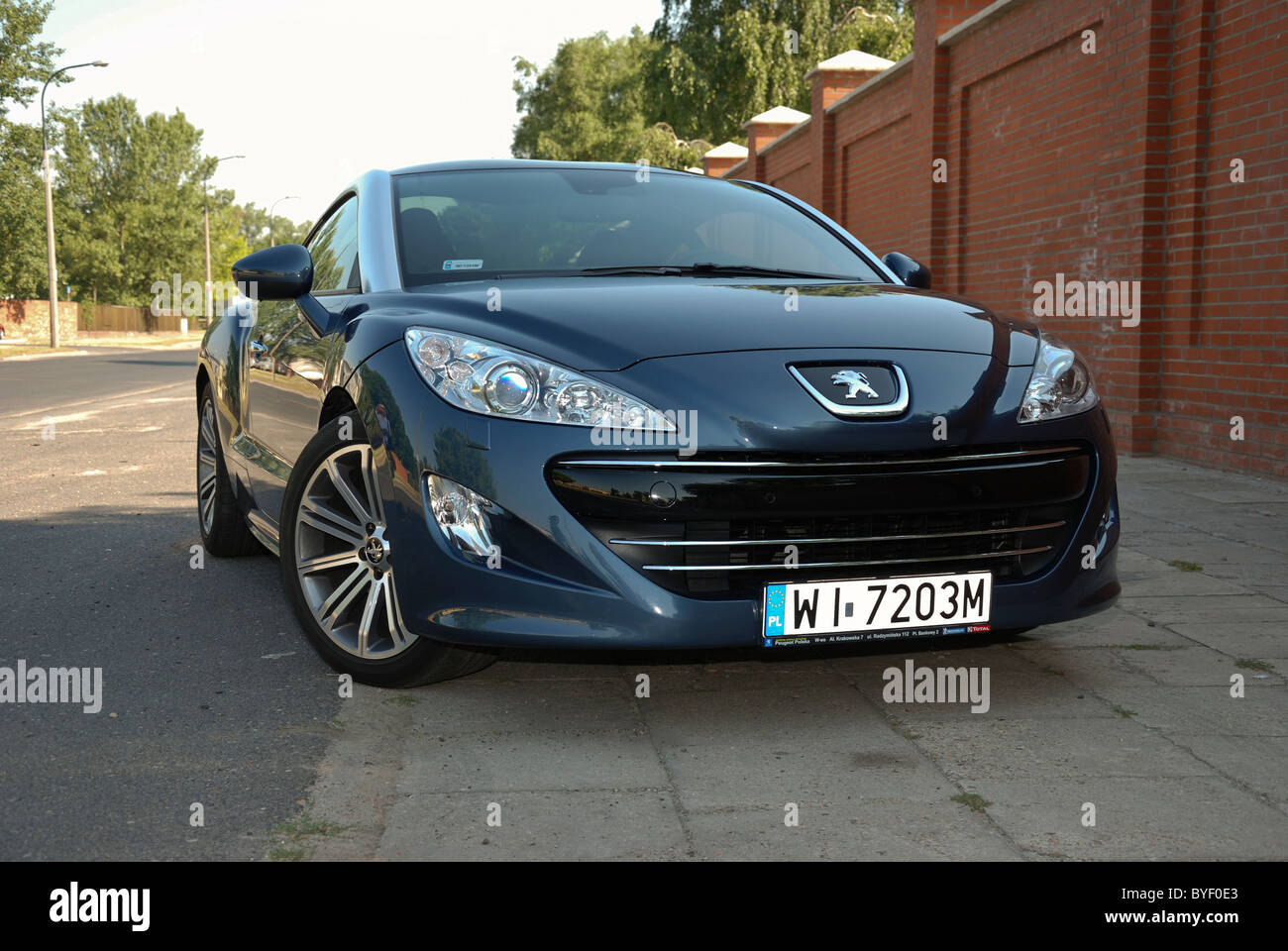 Peugeot Rcz 2 0 Hdi My 2010 Blue Metallic Two Doors