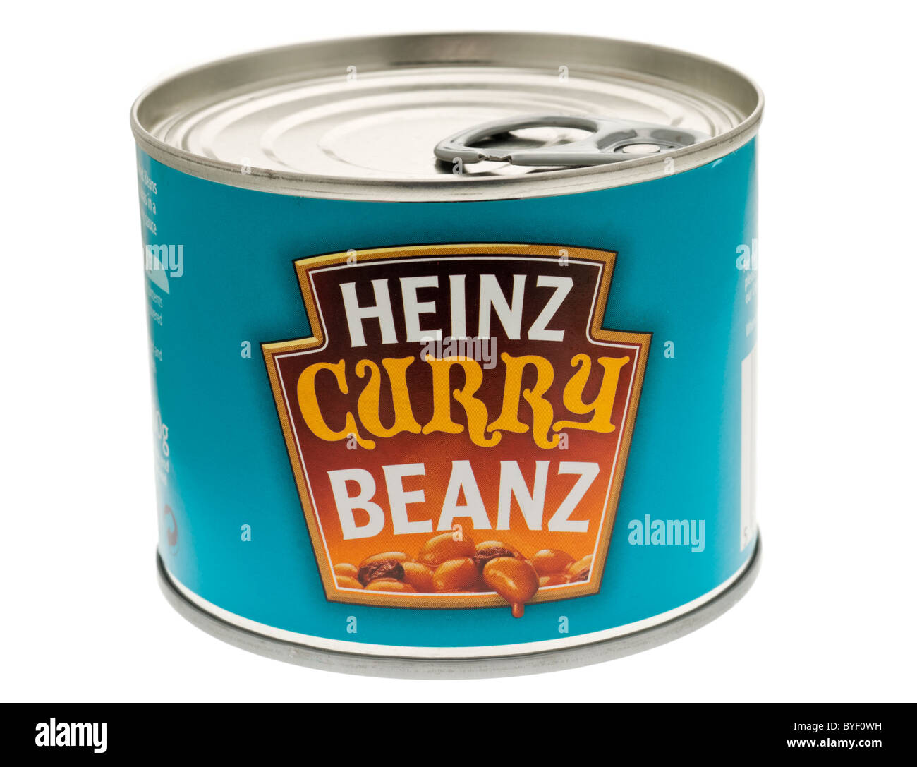 Heinz Curry Flavoured Beanz Stock Photo