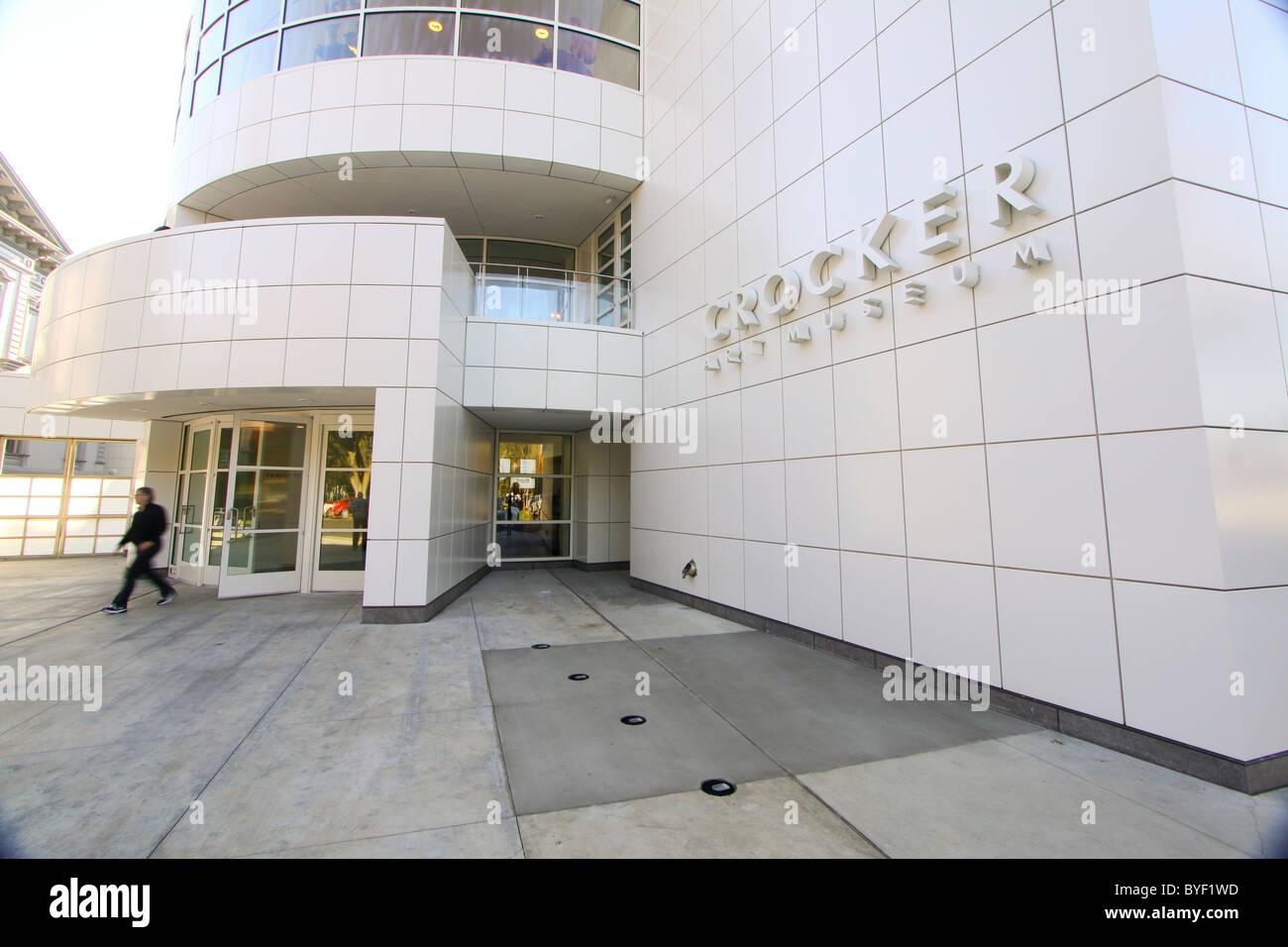 The new Crocker Art museum in Sacramento, California Stock Photo Alamy