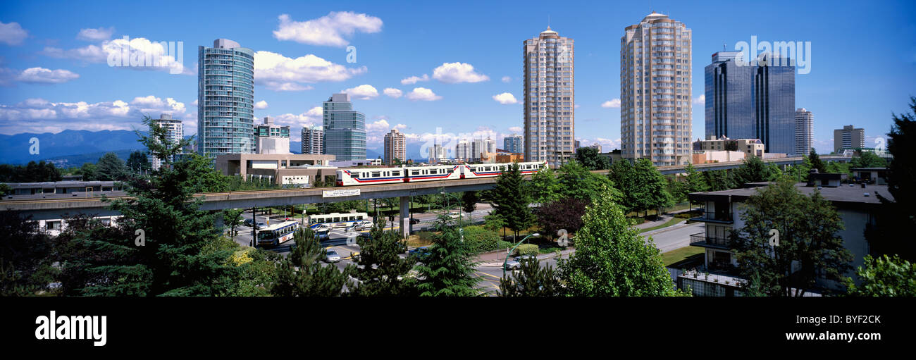 Burnaby, BC, British Columbia, Canada High Rise Buildings at