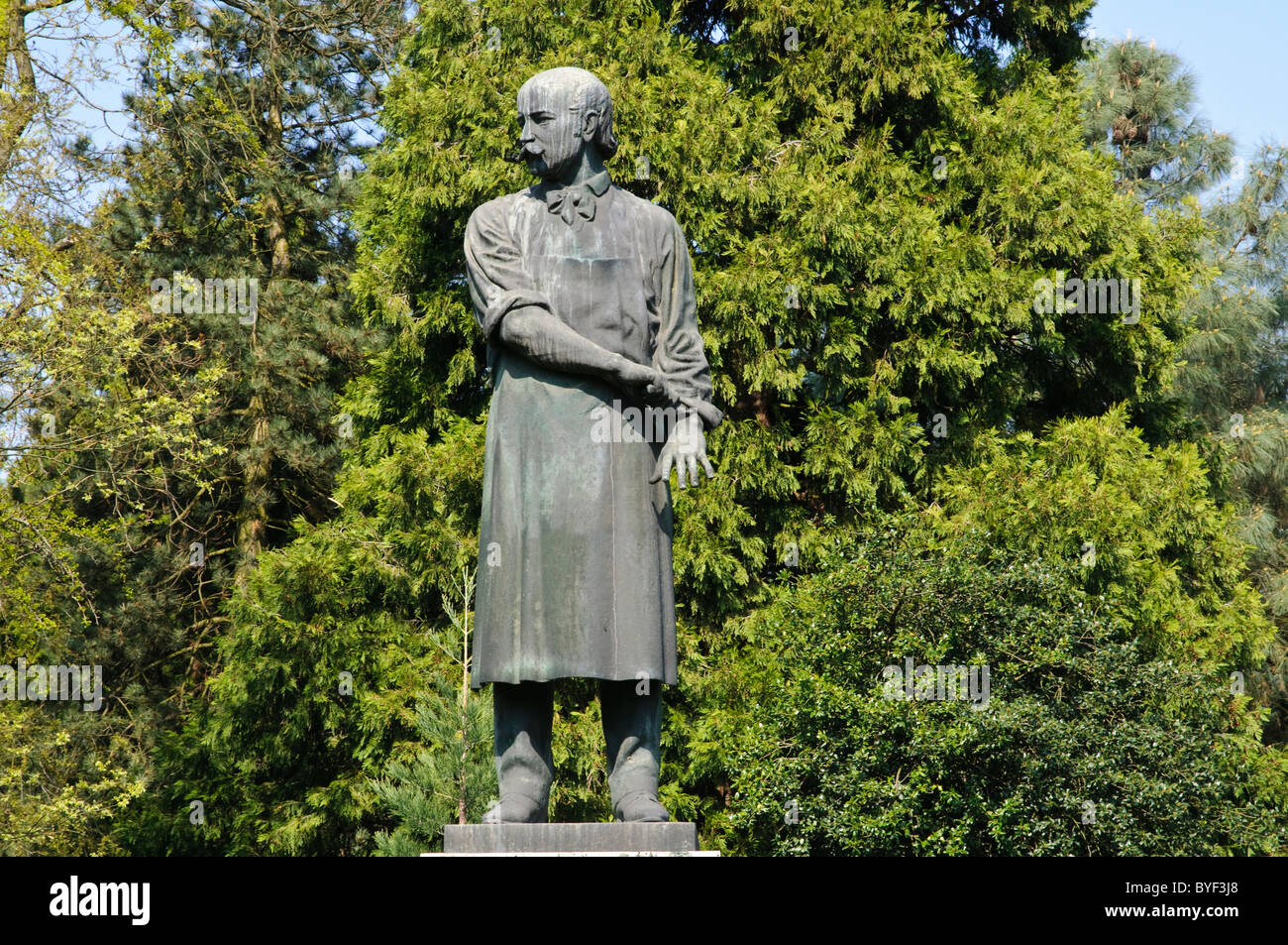Heidelberg, Semmelweis memorial, Botanical Gardens, Baden-Wurttemberg, Germany Stock Photo