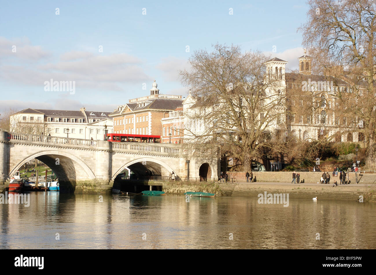 View of Richmond Upon Thames, England Stock Photo