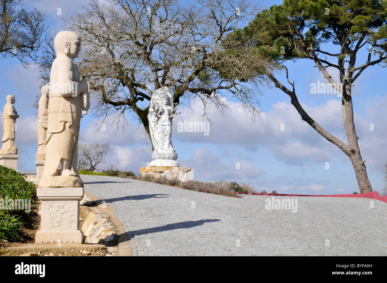 Garden of Peace or Buddha Eden Garden, a portuguese garden created by
