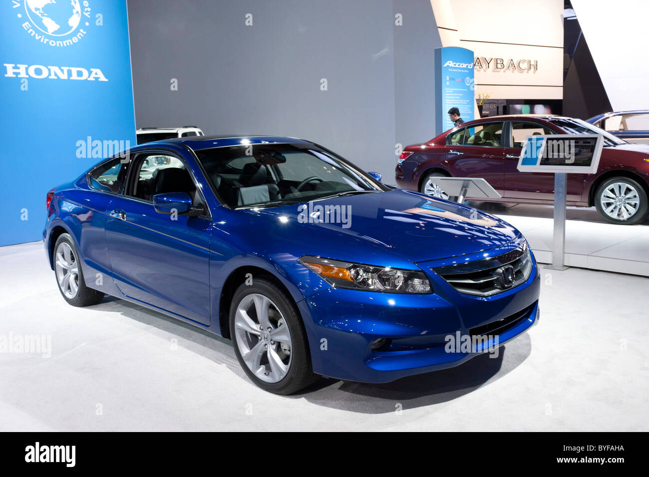 2011 Honda Accord 2-door at the 2011 North American International Auto Show in Detroit Stock Photo