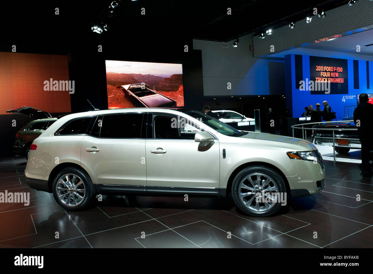 2011 Lincoln MKT at the 2011 North American International Auto Show in Detroit Michigan USA Stock Photo