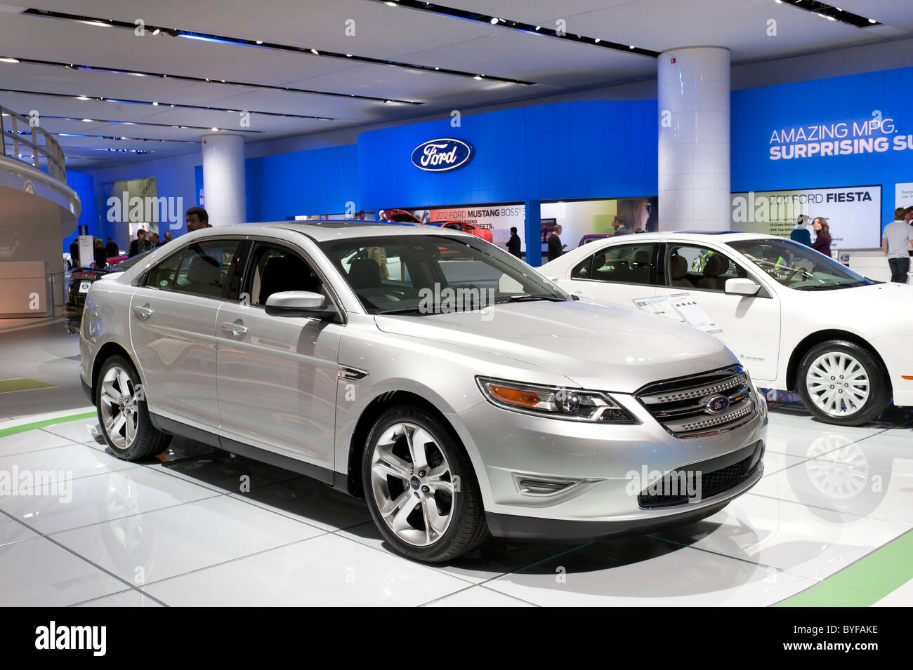 2011 Ford Taurus at the 2011 North American International Auto Show in Detroit Stock Photo