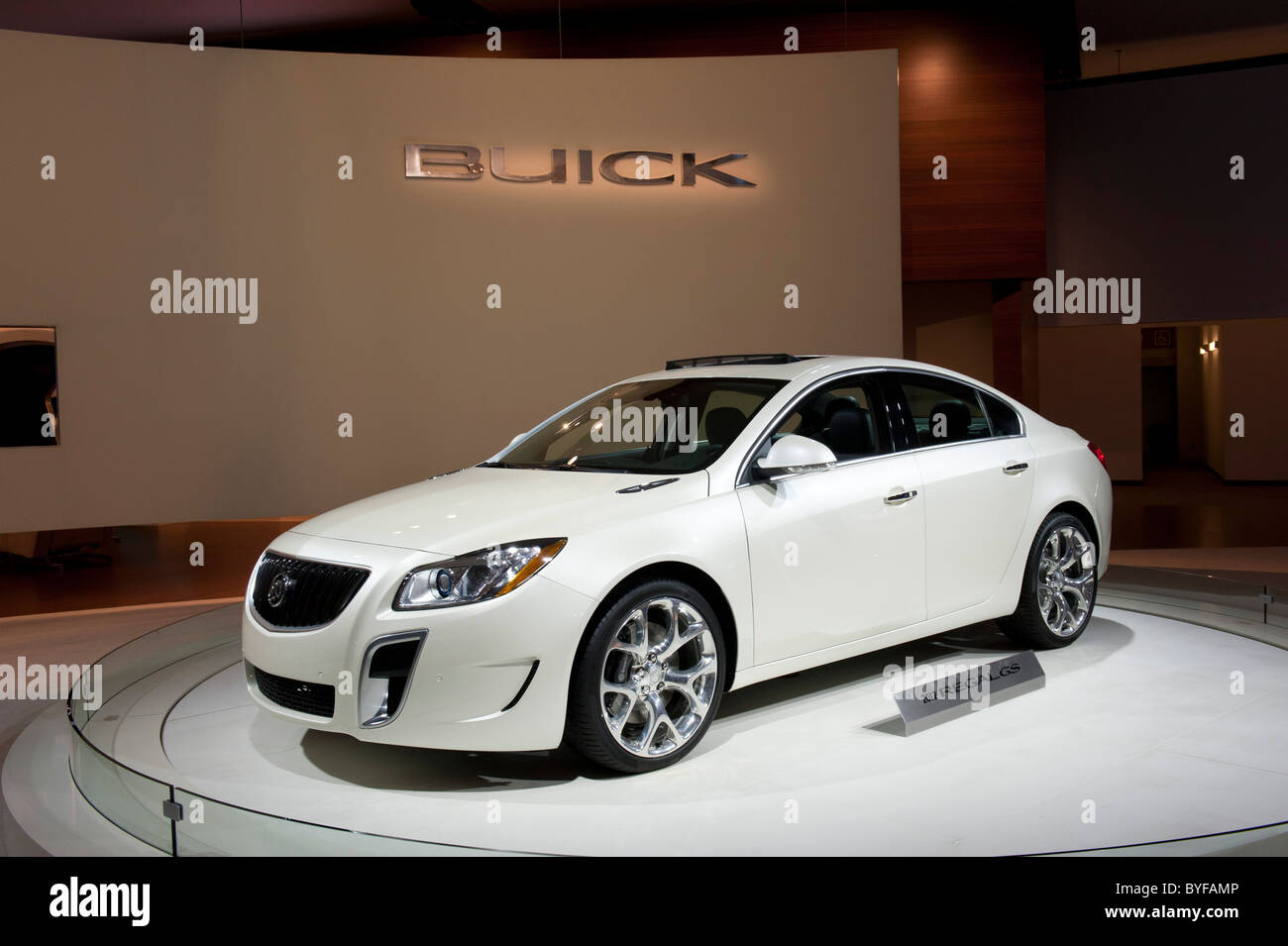 Buick Regal GS at the 2011 North American International Auto Show in Detroit Stock Photo