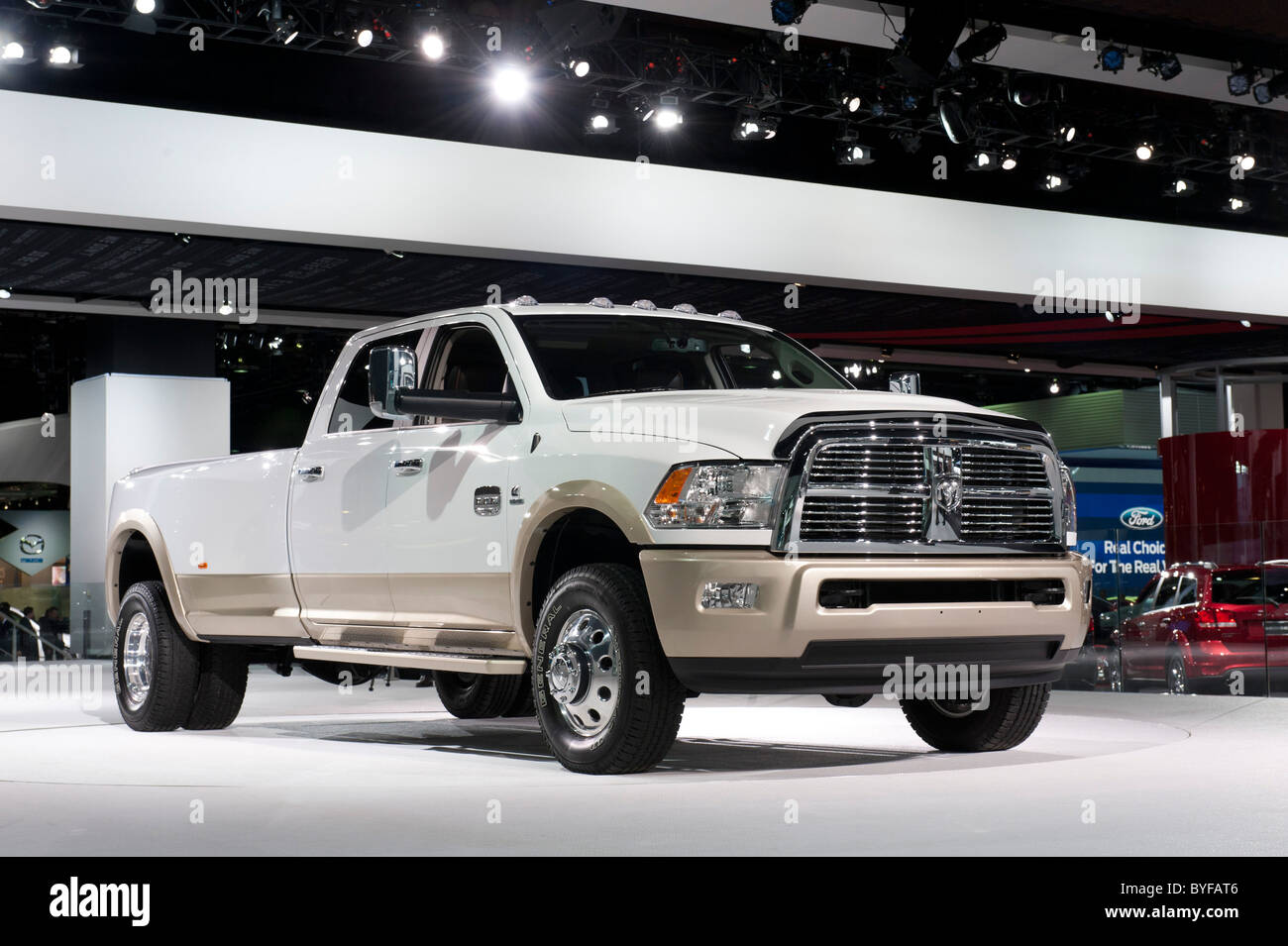 Dodge Ram 3500 pickup truck at the 2011 North American International Auto  Show in Detroit Stock Photo - Alamy