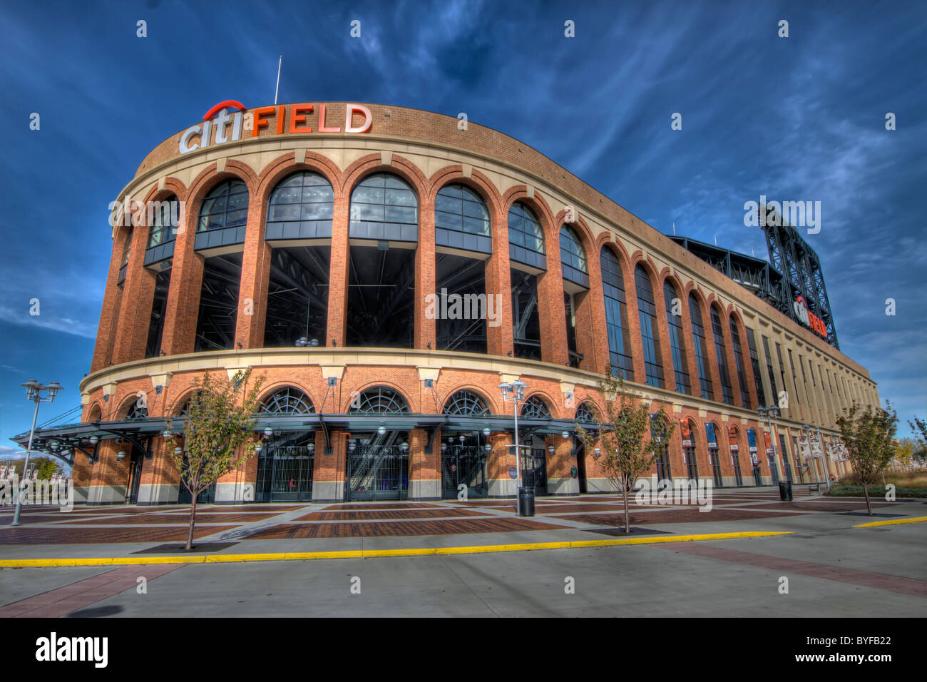 Citifield, Home of the New York Mets, in Flushing Meadow Queens Stock Photo