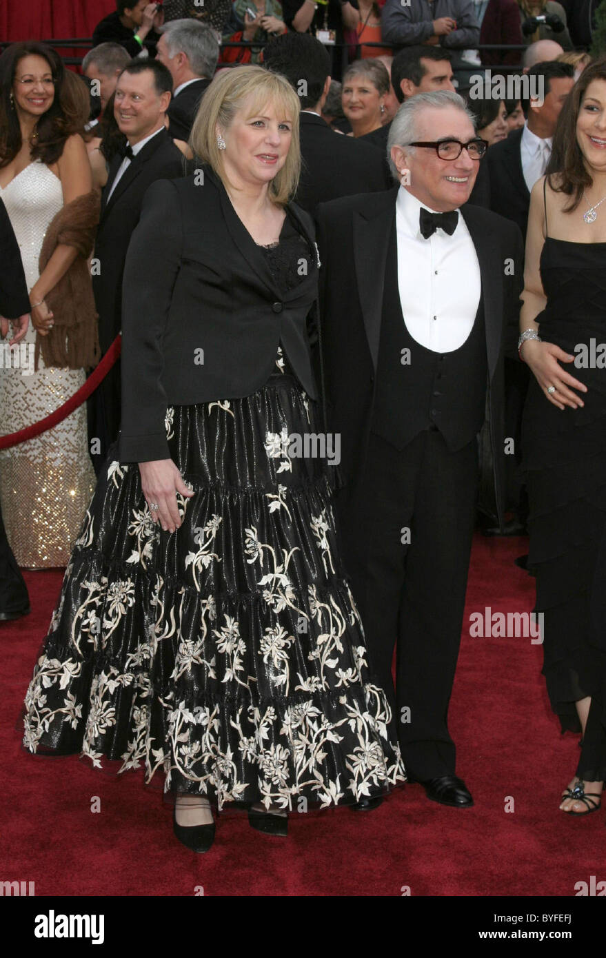 Martin Scorsese with wife Helen Morris The 79th Annual Academy Awards (Oscars) - Arrivals Kodak Theater Hollywood, California - Stock Photo