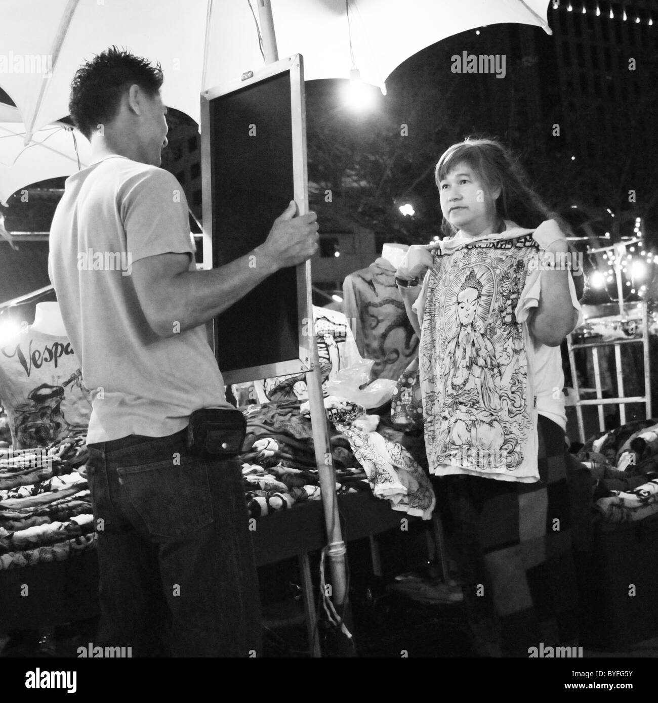 Shop customer Black and White Stock Photos & Images - Alamy