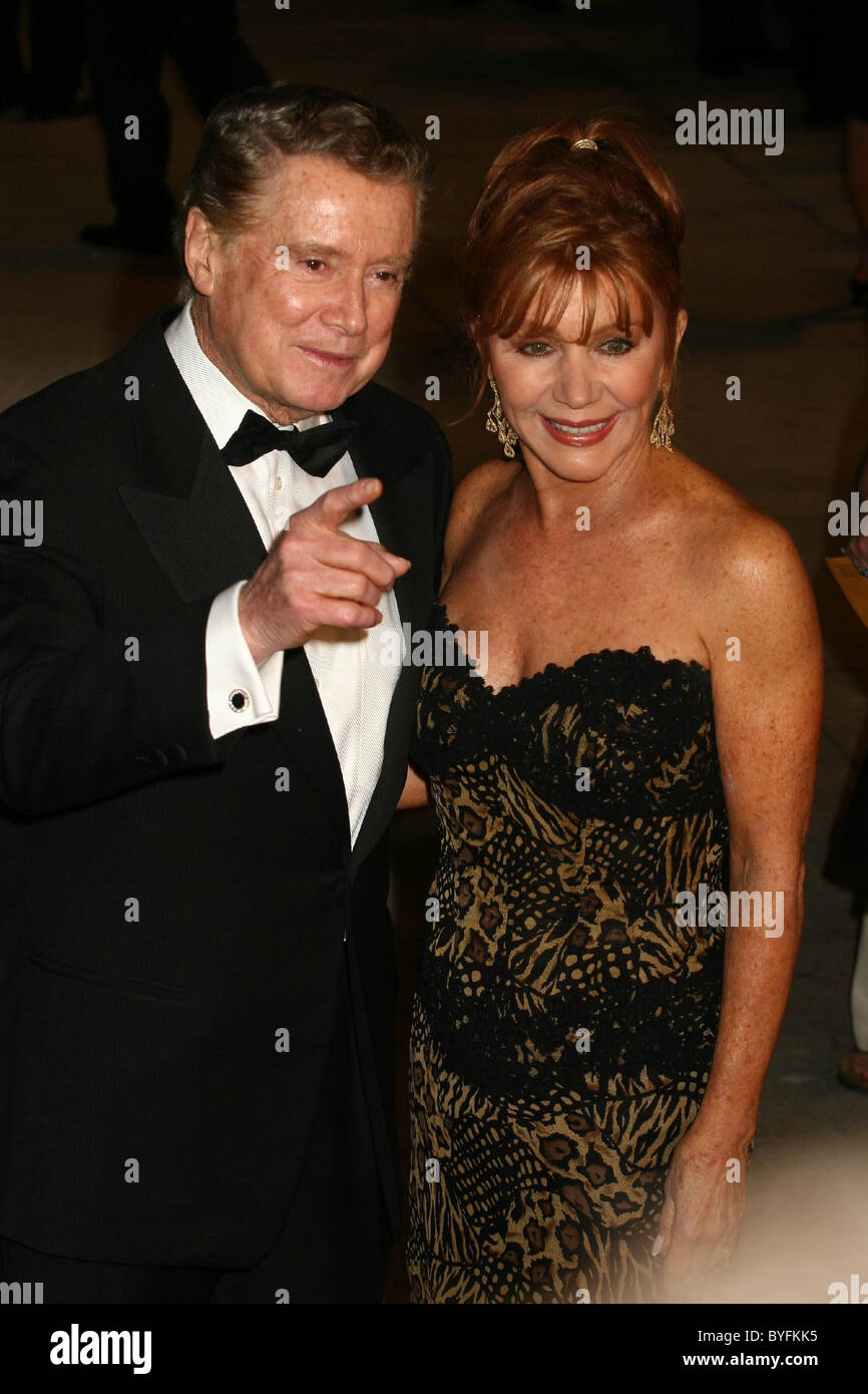 Regis Philbin and Joy Philbin Vanity Fair Oscar Party at Mortons Los