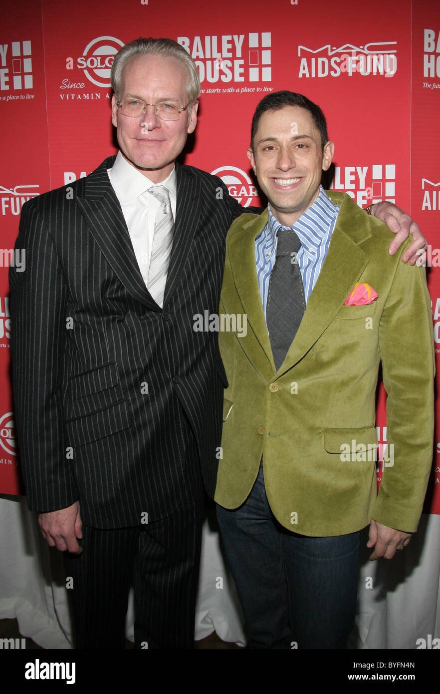 Tim Gunn and Jonathan Adler (honorary co-chairs) Bailey House 19th ...