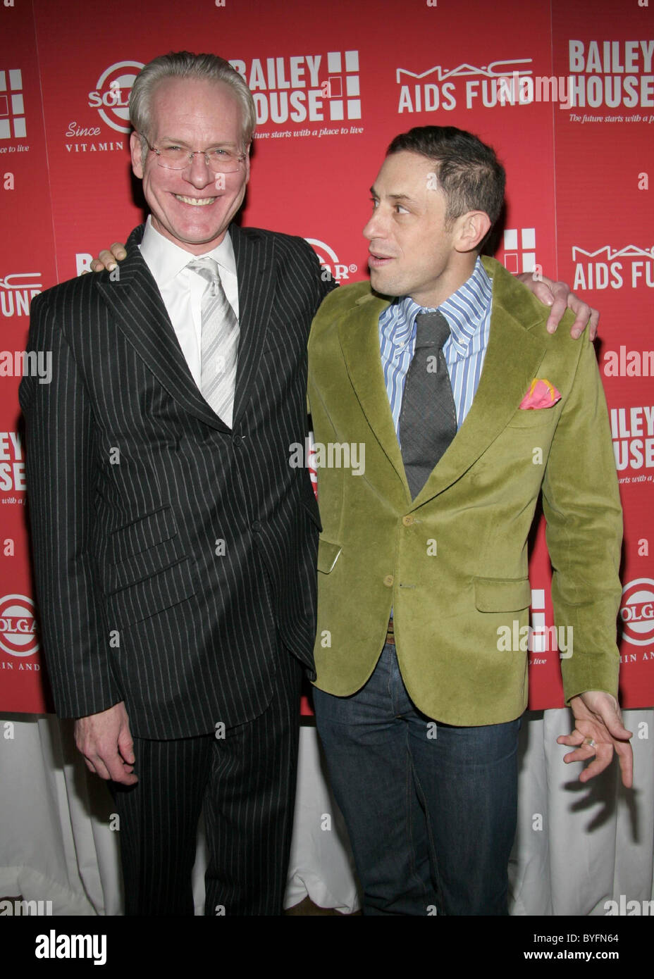 Tim Gunn and Jonathan Adler (honorary co-chairs) Bailey House 19th ...