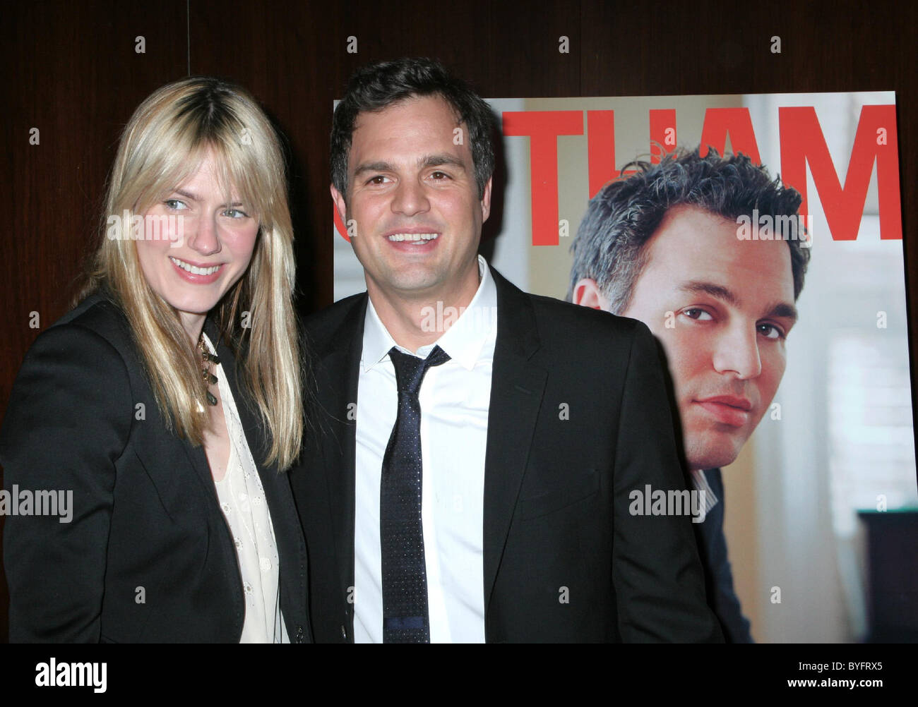 Mark Ruffalo and his wife Sunrise Ruffalo Gotham Magazine Cover Star at ...