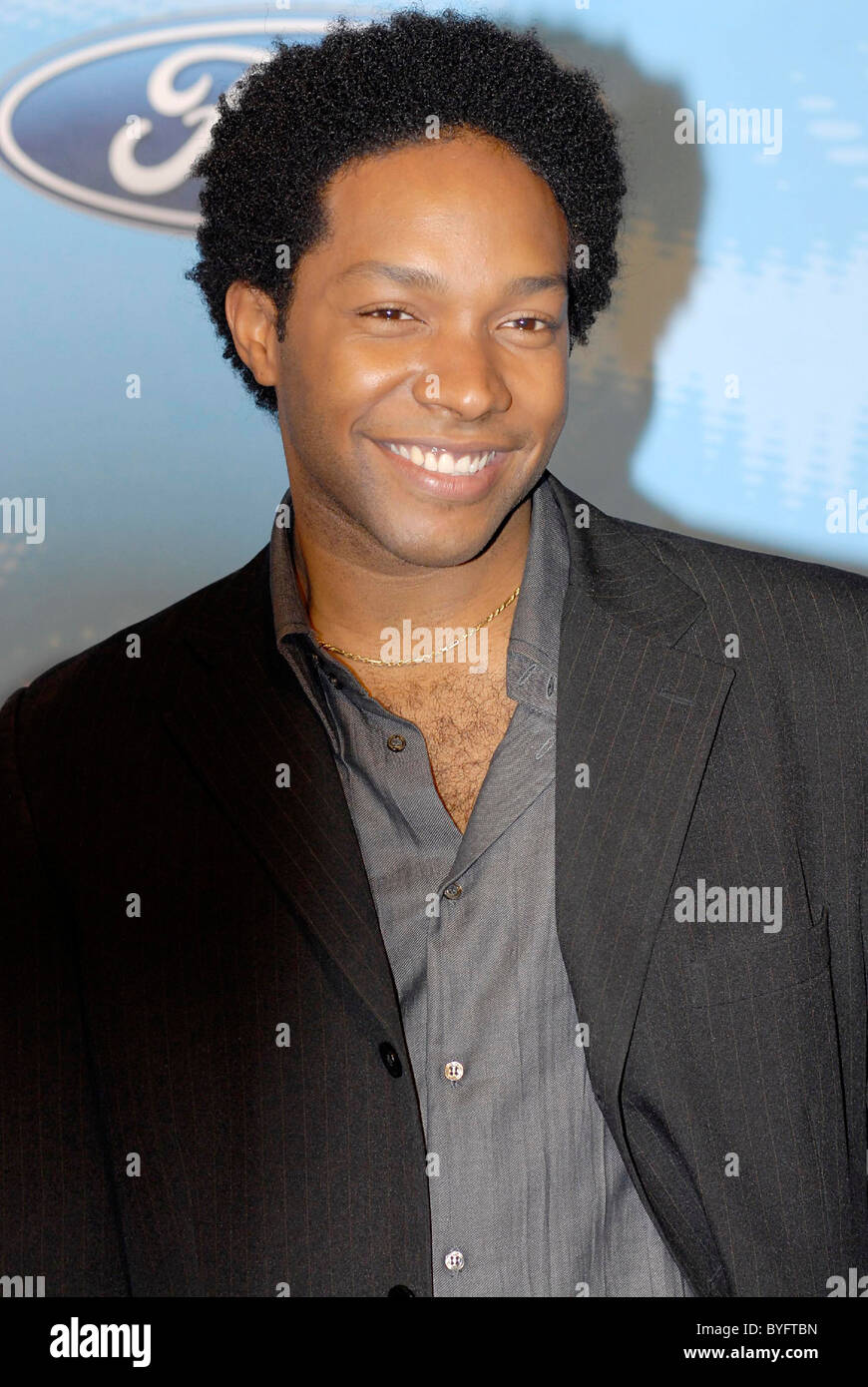 Brandon Rogers American Idol Top 12 VIP Party at the Pacific Design