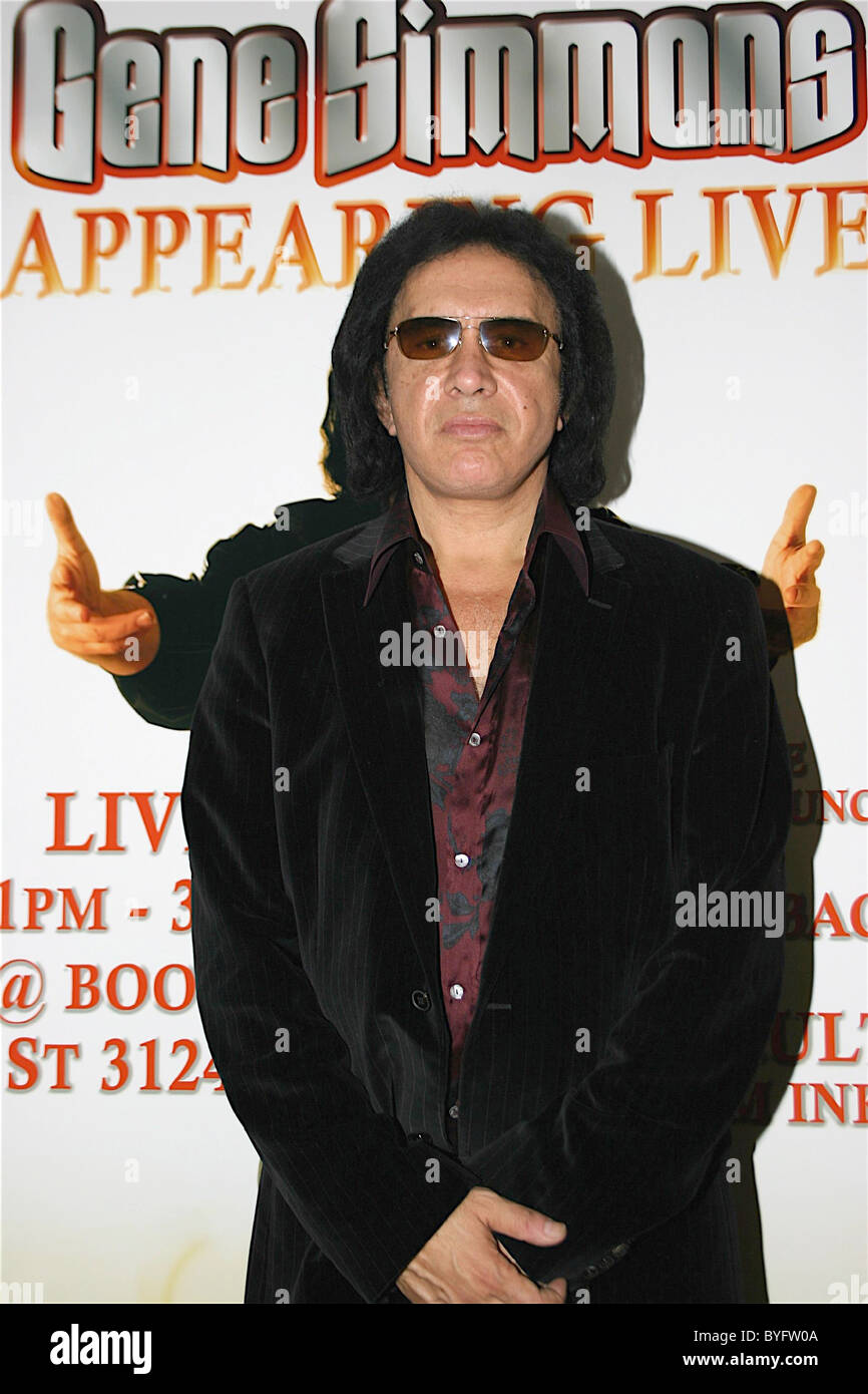 Gene Simmons Gene Simmons celebrates the launch of his new clothing