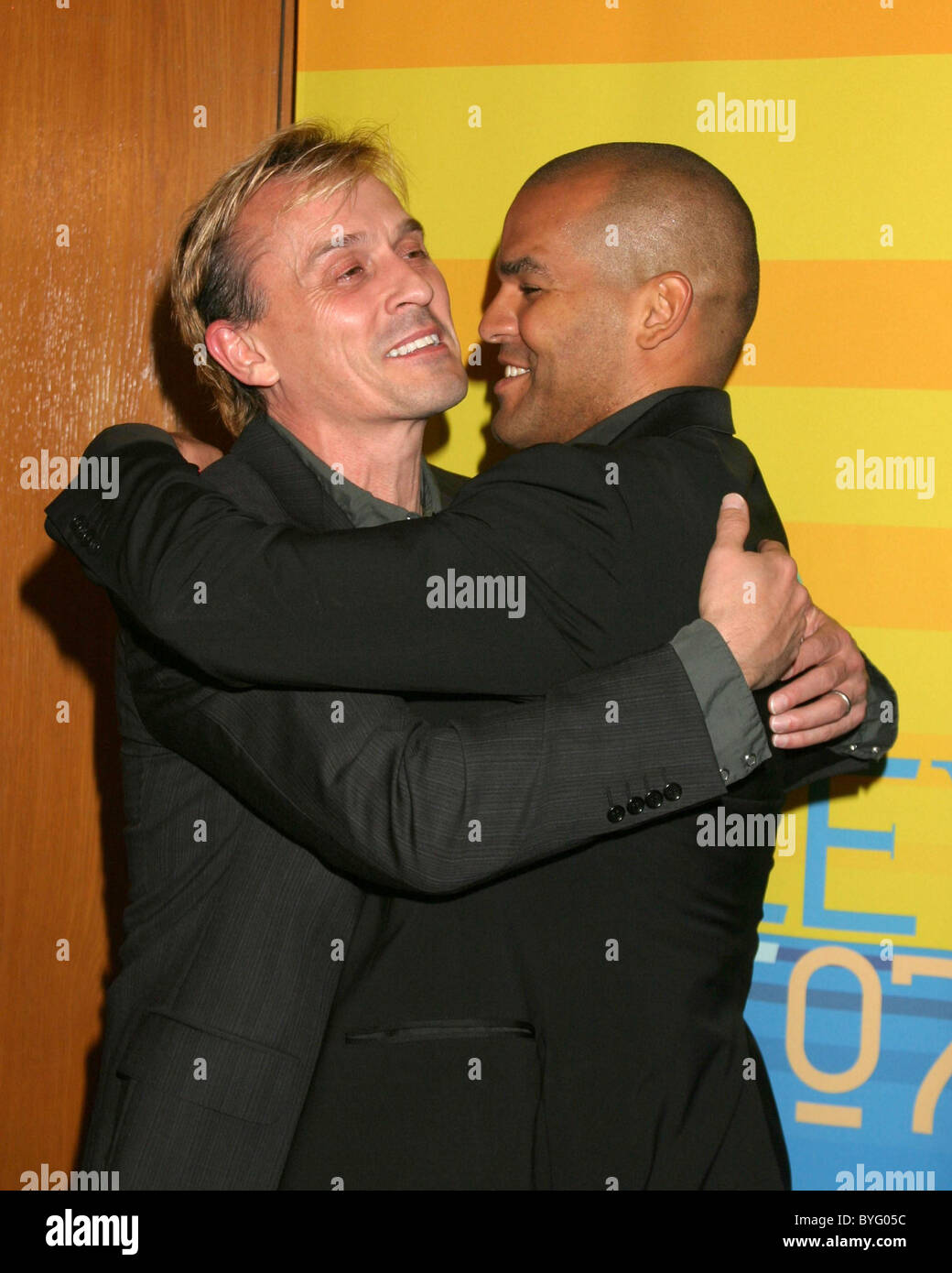 Robert Knepper and Amaury Nolasco William S. Paley Festival presents 'Prison Break' held at The Directors Guild of America West Stock Photo