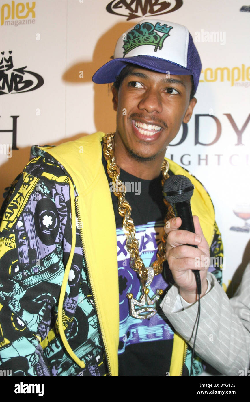 Nick Canon Old School Hip Hop event at Body English  Arrivals Las Vegas, Nevada - 16.02.07 Stock Photo