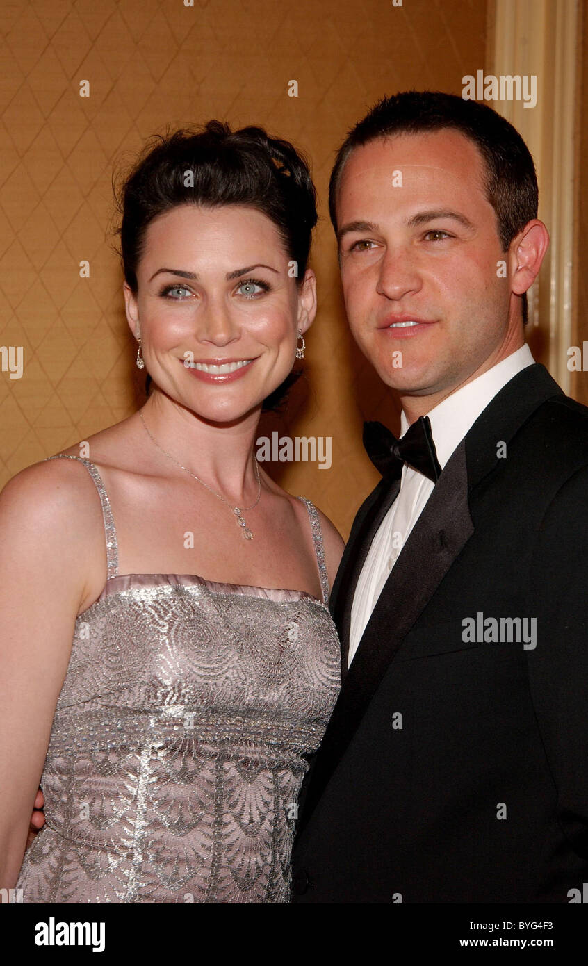 Rena Sofer and husband 9th Annual Costume Designer's Guild Awards Gala Regent Beverly Wilshire Hotel Beverly Hills, California Stock Photo