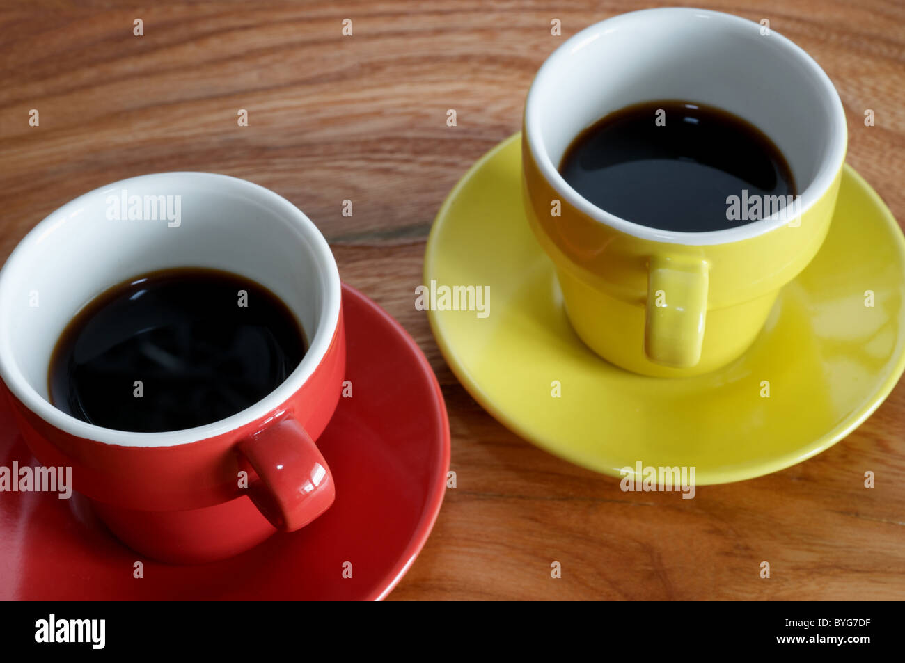 Expresso coffees Stock Photo