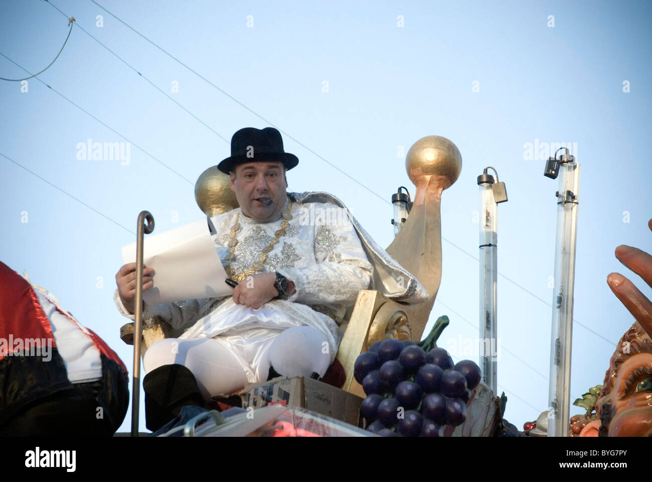 mardi gras king bacchus
