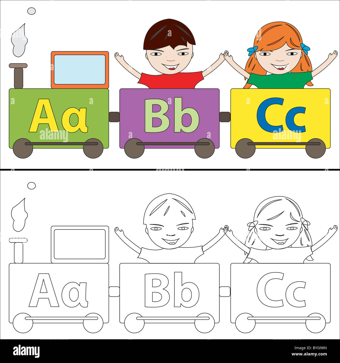 41 Alphabet Train Coloring Pages , Free HD Download