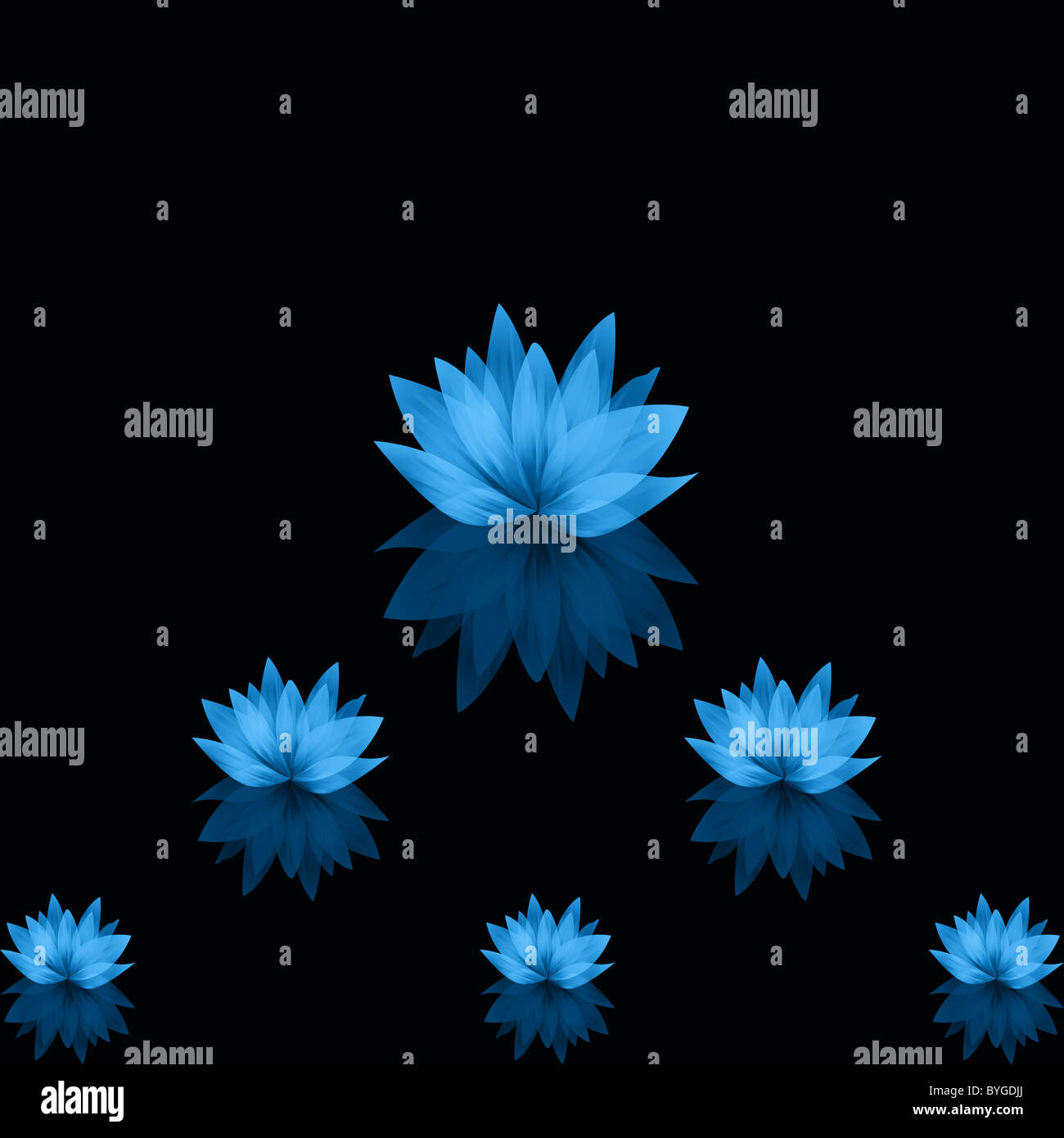 Beautiful abstract lotus background Stock Photo - Alamy