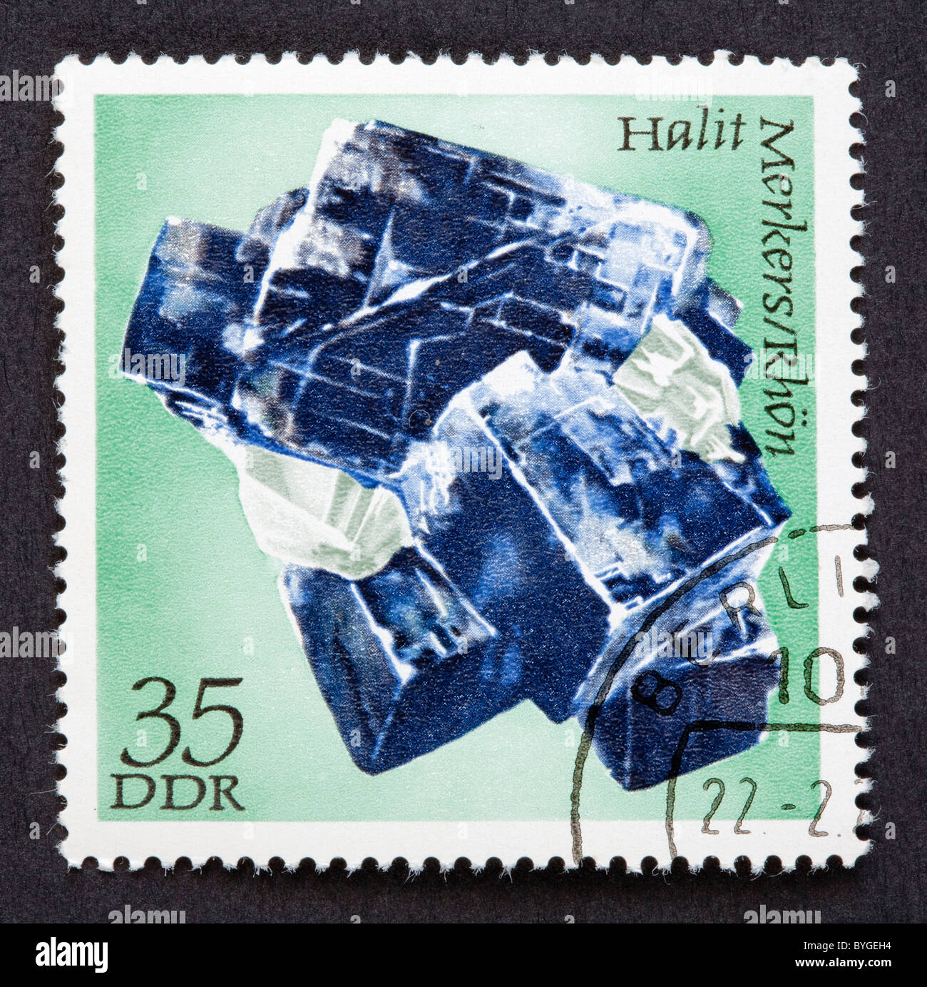 DDR postage stamp Stock Photo