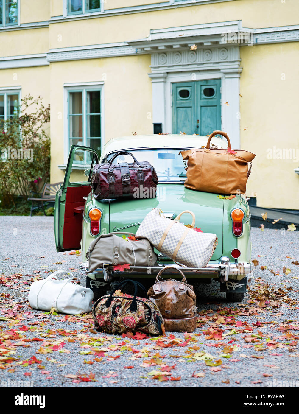 lots of luggage