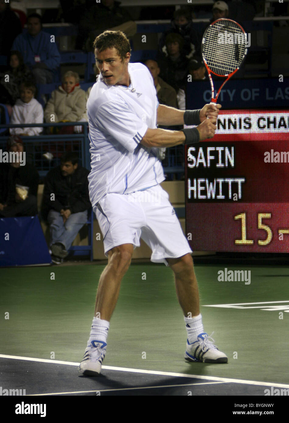 Marat Safin ATP 2007 Tennis Channel Open Las Vegas, USA - 03.03.07 Stock Photo