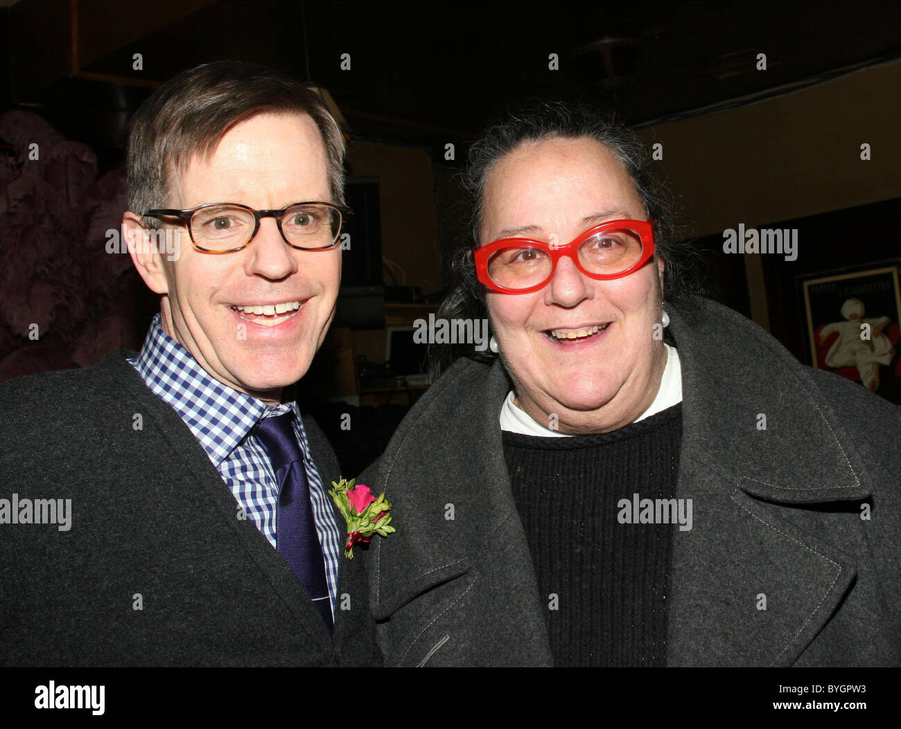 James LaForce and Kim Hastreiter ThreeAsFour host a salon party