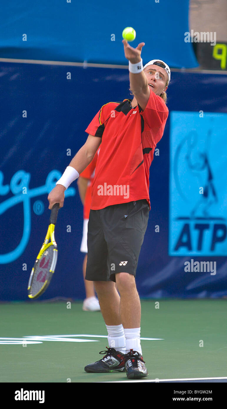 Lleyton Hewitt of Australia, Mens Singles Champion The Tennis Channel Open at Darling Tennis Center Las Vegas, Nevada Stock Photo