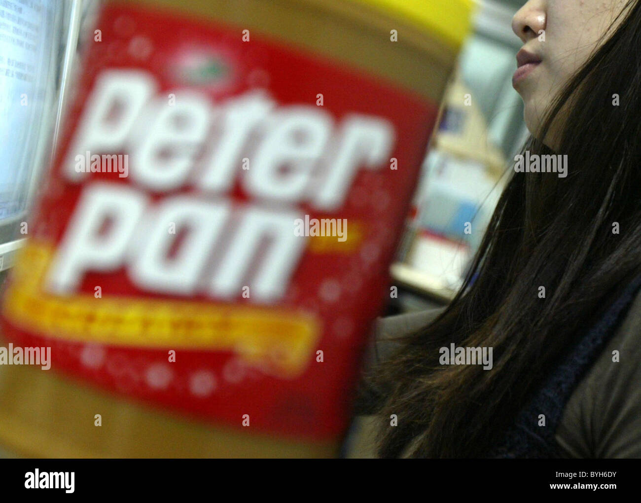 PEANUT POISONING EPIDEMIC This is the innocentlooking jar of peanut