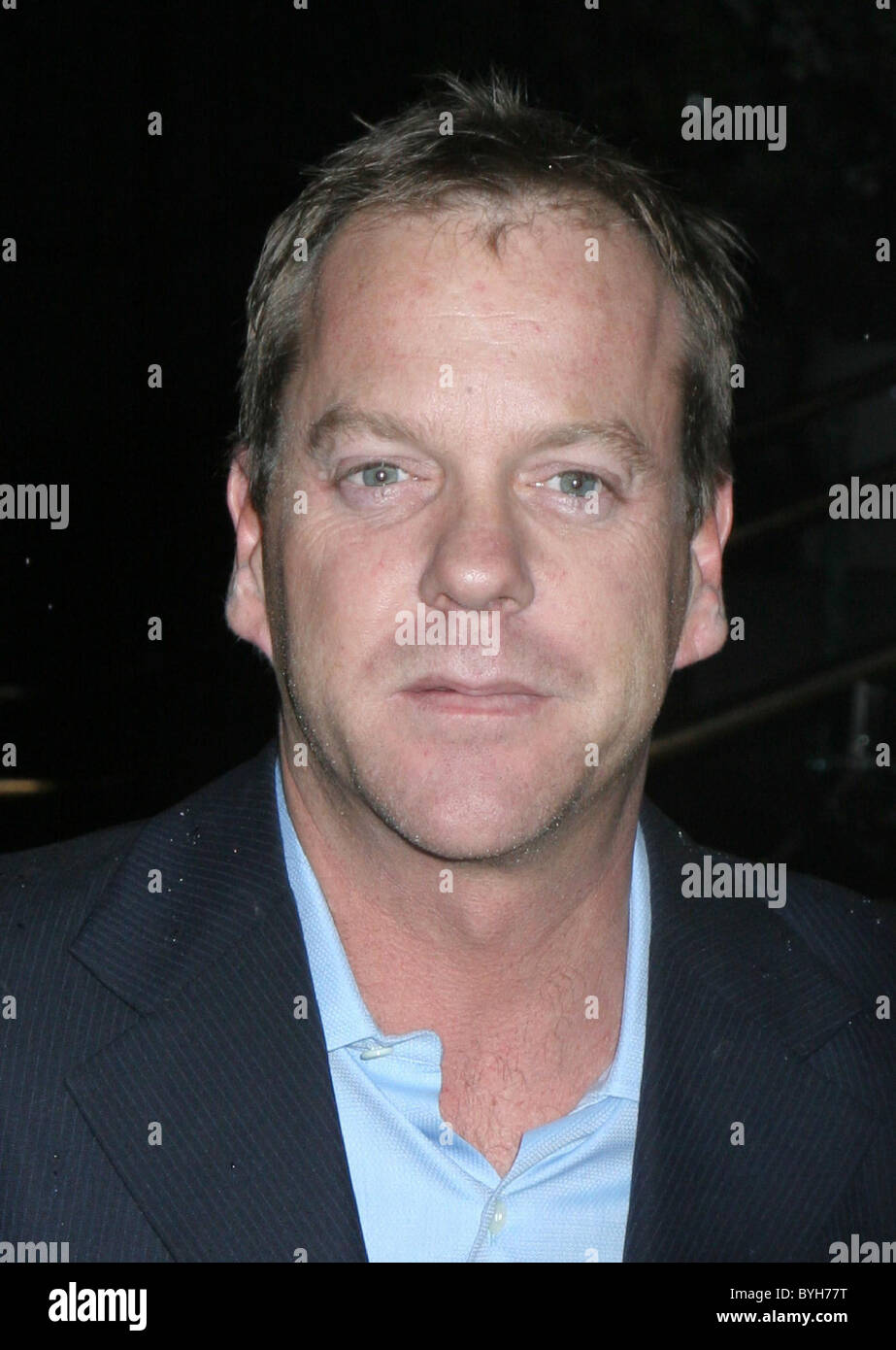Kiefer Sutherland Sir Elton John's 60th birthday party held at Cathedral Church of St. John the Divine - Arrivals New York Stock Photo