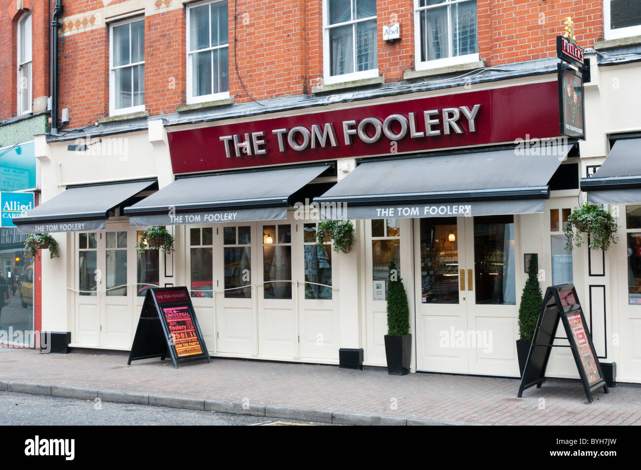 The Tom Foolery pub in Bromley, Kent, England Stock Photo Alamy