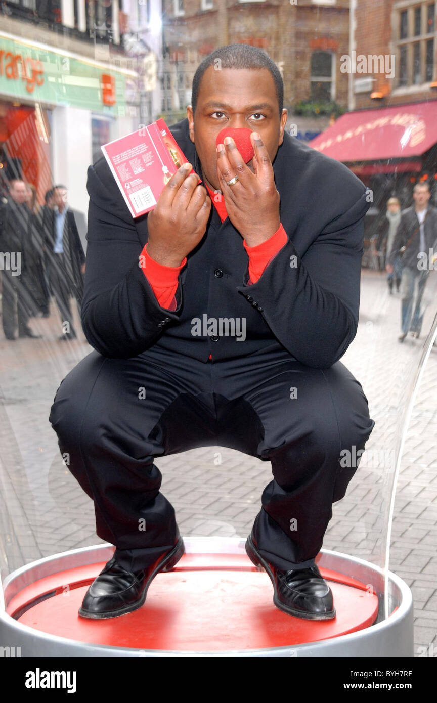 Lenny Henry N Power Joins Forces With Red Nose Day London England 06 03 Lenny Henry N Power Joins Forces With Red Nose Day London England 06 03